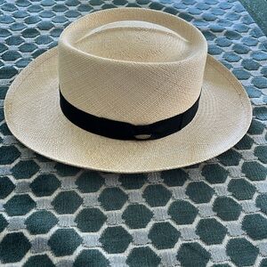SCALA Handmade Hat, “woven “straw” …Size Medium. EXCELLENT Condition